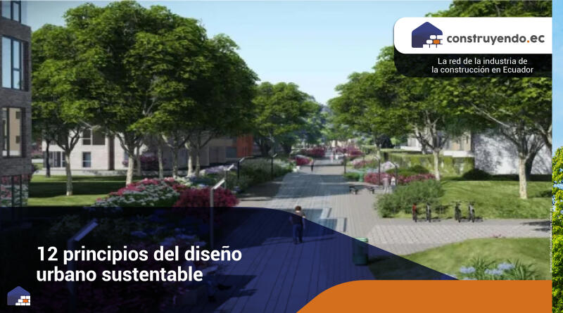 12 principios del diseño urbano sustentable