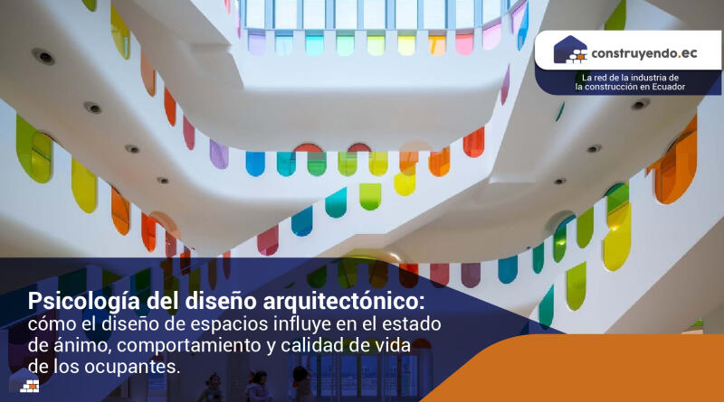 Psicología del diseño: cómo el diseño de espacios influye en el estado de ánimo y comportamiento de los ocupantes