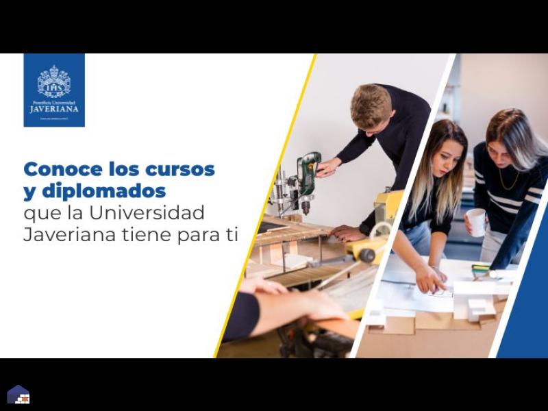 Conoce los cursos de la Universidad Javeriana para ingenieros, arquitectos y empresarios del sector de la construcción para el *****