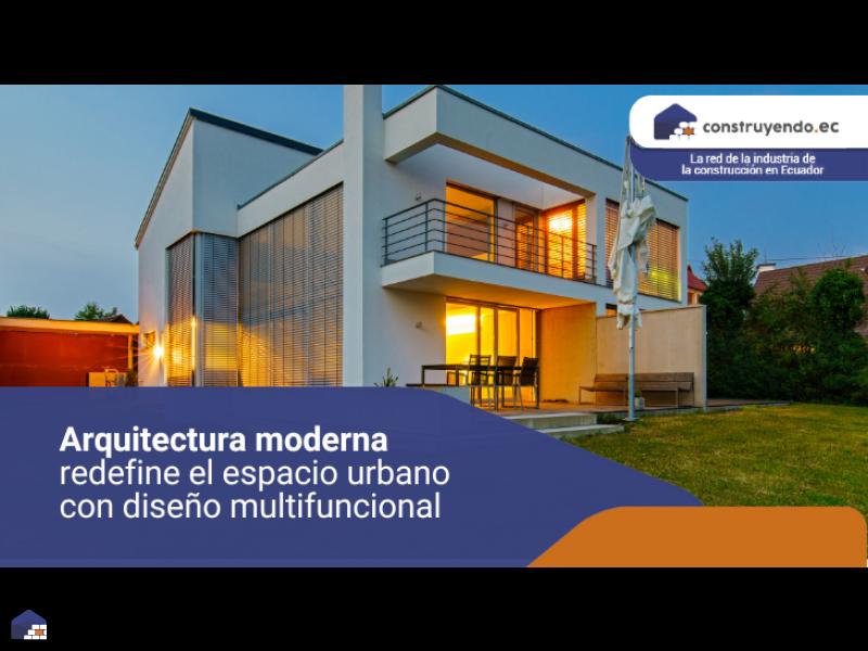 Arquitectura moderna redefine el espacio urbano con diseño multifuncional