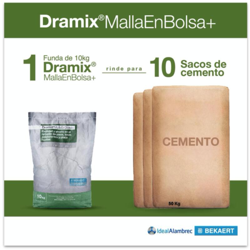 ¡Refuerza tus contrapisos con Dramix® Malla en Bolsa+! 💪