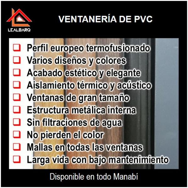 Ventanería de PVC