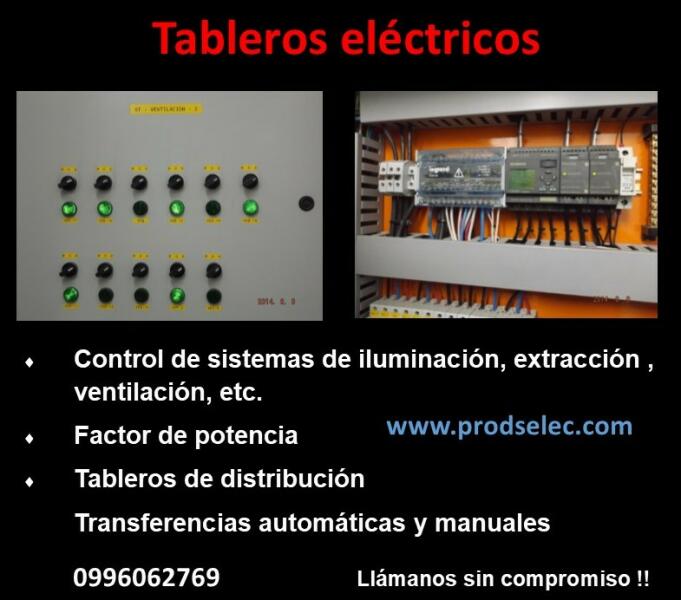 TABLEROS ELÉCTRICOS