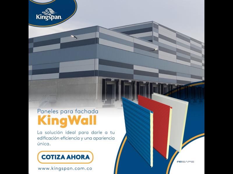 Kingspan Paneles Aislados y Fachadas Arquitectonicas Metálicas