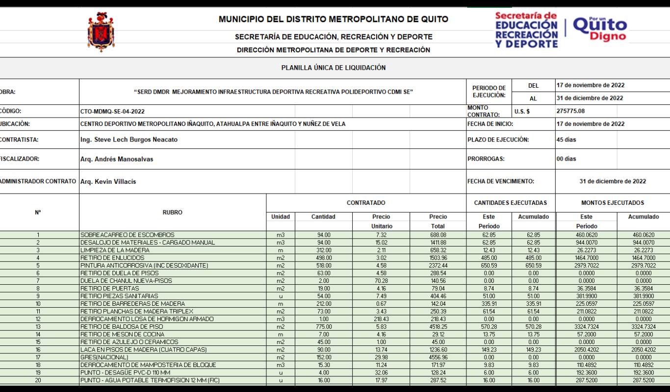 “REMODELACIÓN DEL CENTRO DEPORTIVO METROPOLITANO IÑAQUITO