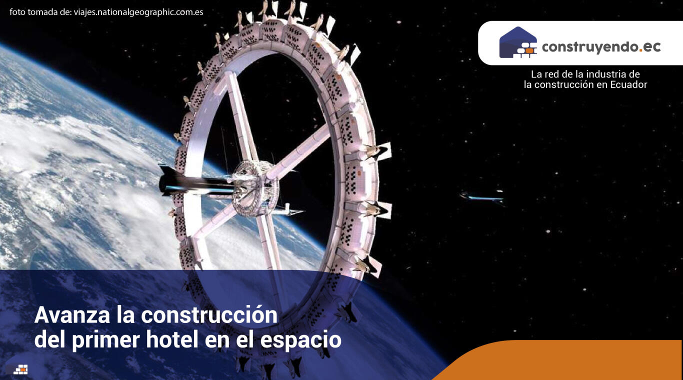 Avanza la construcción del primer hotel en el espacio